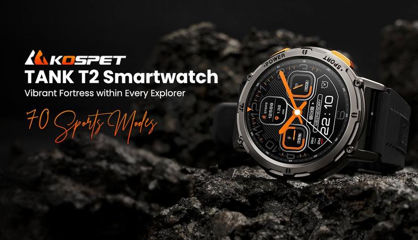 KOSPET TANK T2 Smartwatch (Sticky Slider) 2-3546